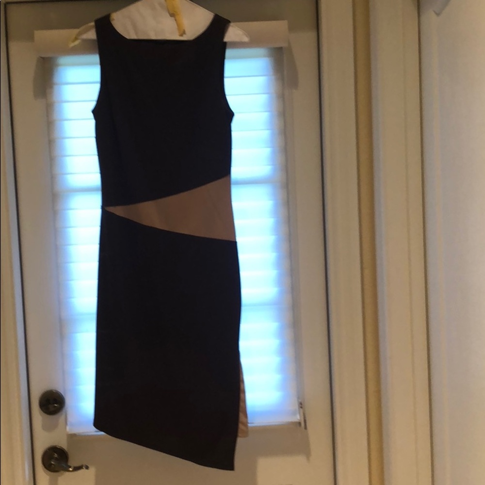 Block colored dress